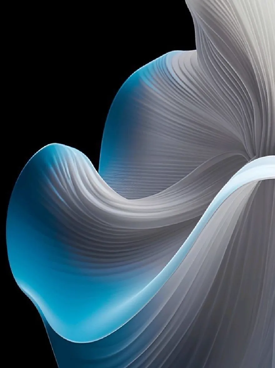 Русский промпт: A close-up of an iPhone XS Max with a sleek, modern design featuring a smooth, wavy texture in shades of blue and gray. The background is a solid black, providing a stark contrast to the vibrant colors of the design. The design is abstract and visually striking, with a fluid, flowing pattern that creates a sense of movement and depth. The resolution of the image is high, allowing the viewer to focus on the intricate details of the wave-like shape. The overall effect is one of sophistication and elegance. | Original prompt: A close-up of an iPhone XS Max with a sleek, modern design featuring a smooth, wavy texture in shades of blue and gray. The background is a solid black, providing a stark contrast to the vibrant colors of the design. The design is abstract and visually striking, with a fluid, flowing pattern that creates a sense of movement and depth. The resolution of the image is high, allowing the viewer to focus on the intricate details of the wave-like shape. The overall effect is one of sophistication and elegance.