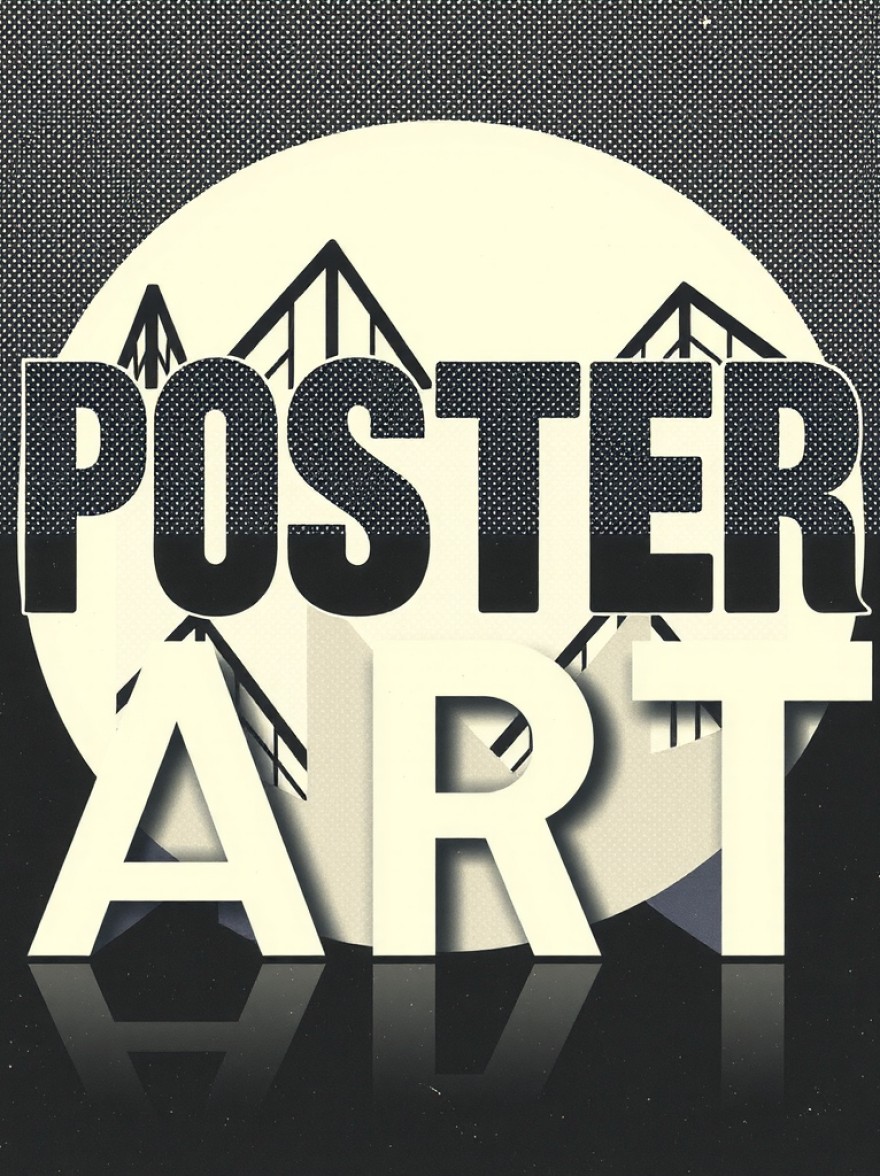 Русский промпт: Крупнейший каталлог промптов для нейросетей MidJourney, Stable Duffusion, Flux, Imagen, Sora и др... | Original prompt: text “POSTER ART” in bold letters. Minimalist halftone print style collage poster. 1970s graphic design style